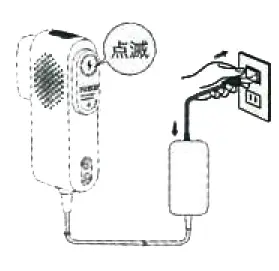 照射テストを行う解説図