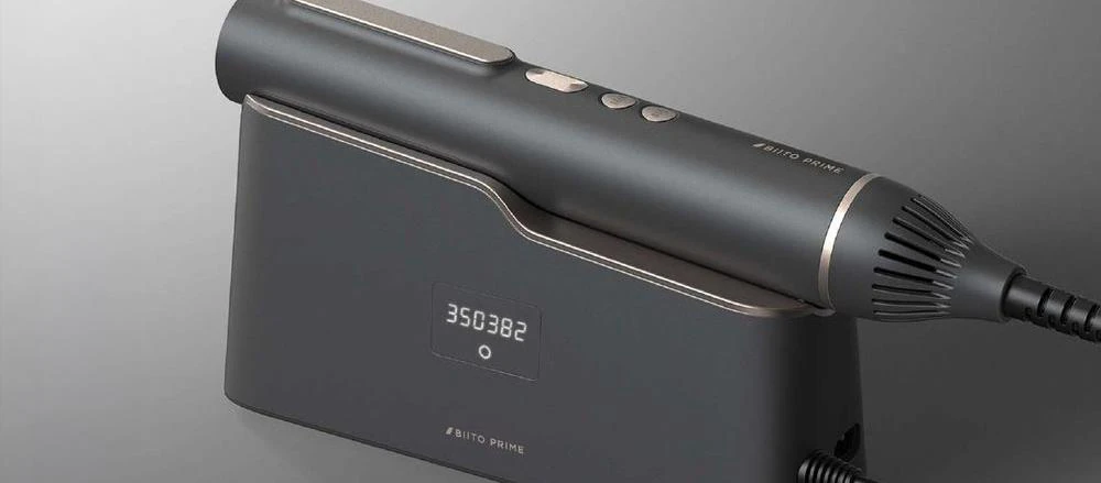 BIITO PRIME専用アダプターボックスと残りショット数表示